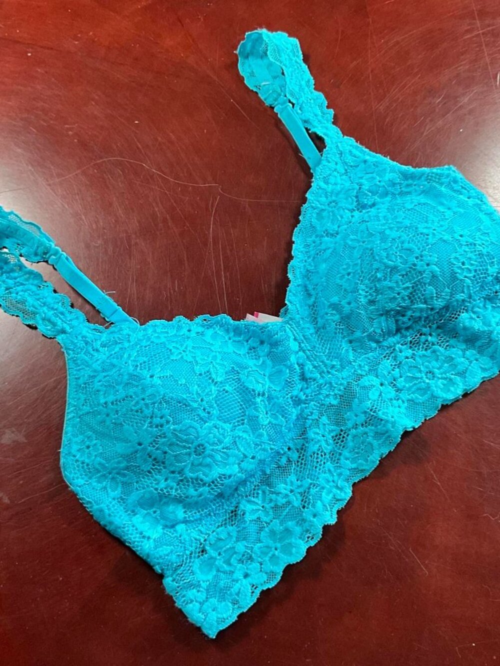 Womens No Boundaries FLoral Stretch Lacy Lingerie Bralette Bundle (Small) - Picture 8 of 13